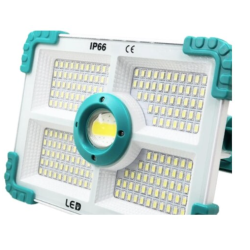 Proiector solar COBA CB F188 cu 188 LED putere 100 W alb/albastru 5 casete