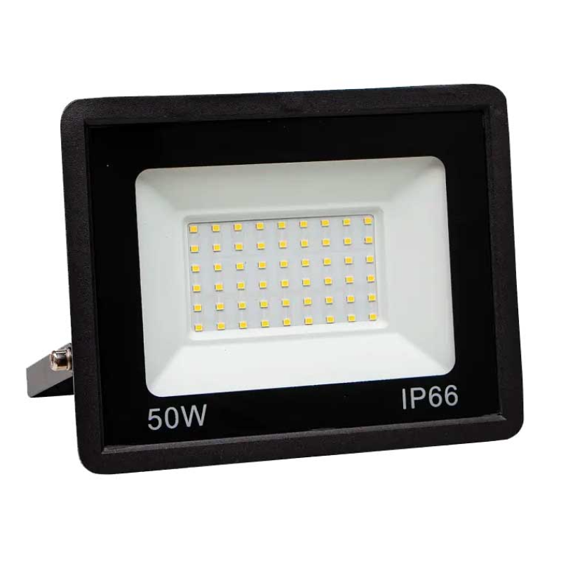 Proiector cu LED SMD 220V Putere 50W IP66 NEGRU JORTAN