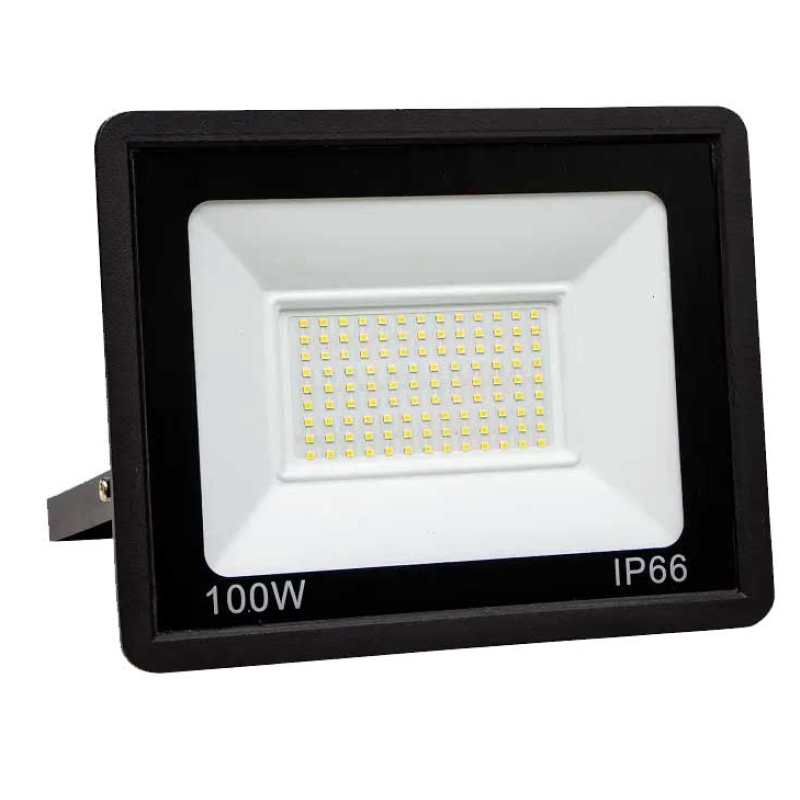 Proiector cu LED SMD 220V Putere 100W IP66 NEGRU JORTAN