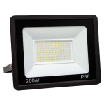 Proiector cu LED SMD 220V Putere 200W IP66 NEGRU