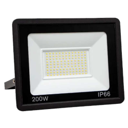 Proiector cu LED SMD 220V Putere 200W IP66 NEGRU