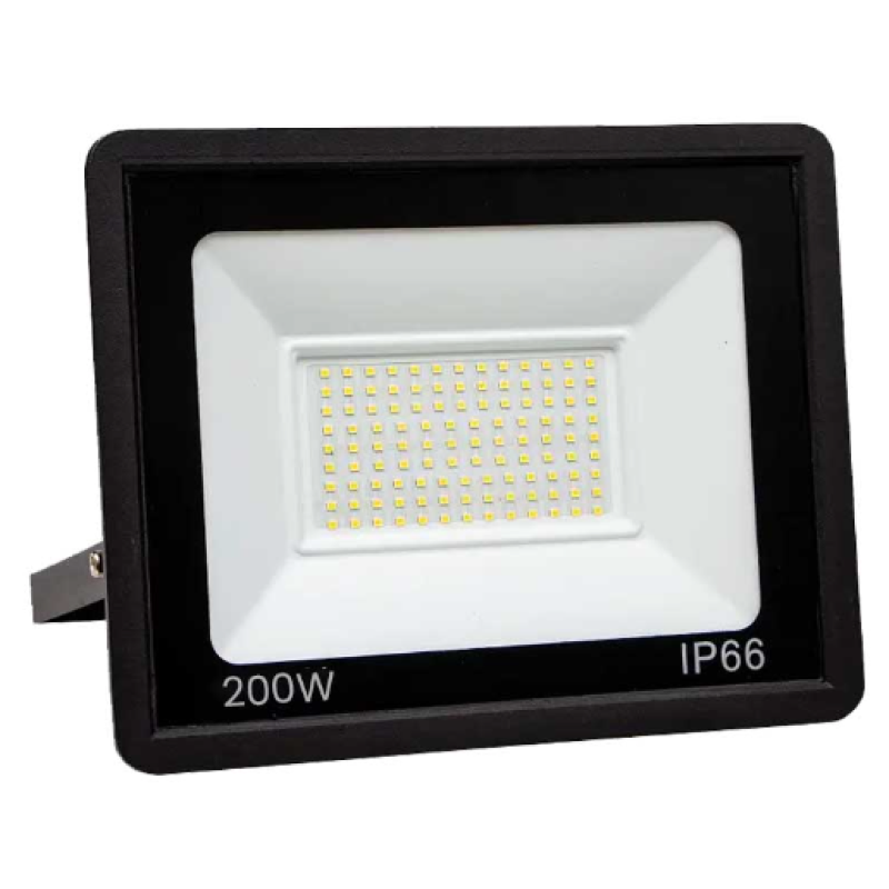 Proiector cu LED SMD 220V Putere 200W IP66 NEGRU JORTAN