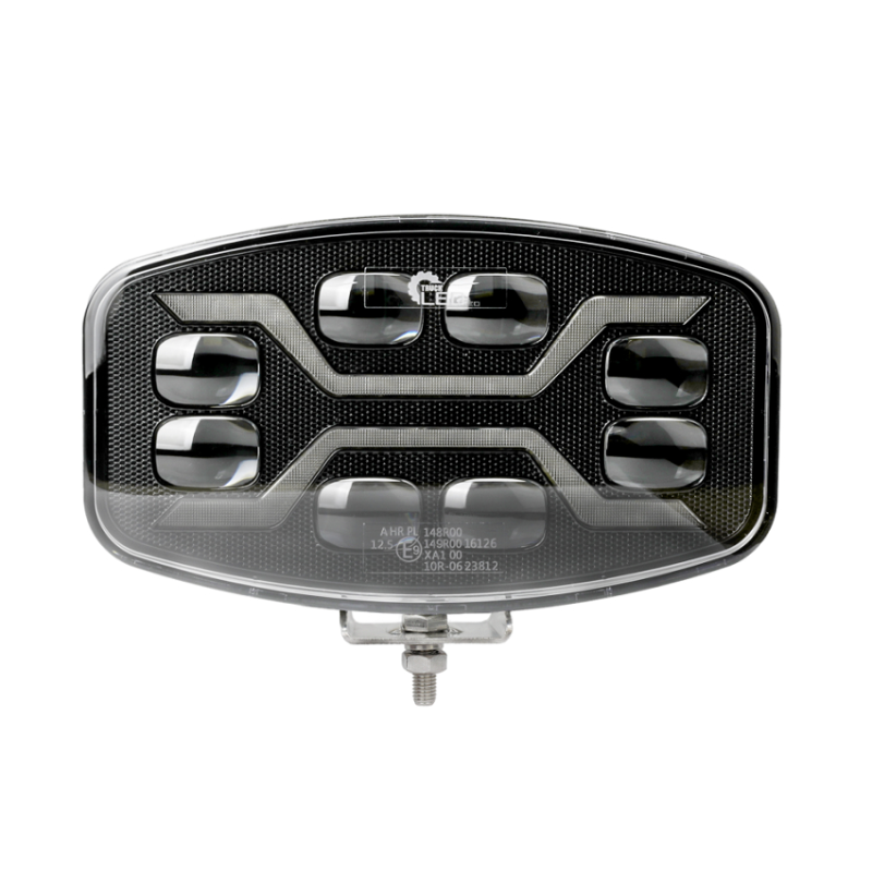 Proiector led auto 9 inch cu lupa spider Off Road utilaje camion cu pozitie alba si functie stroboscopica galbena 12 24V