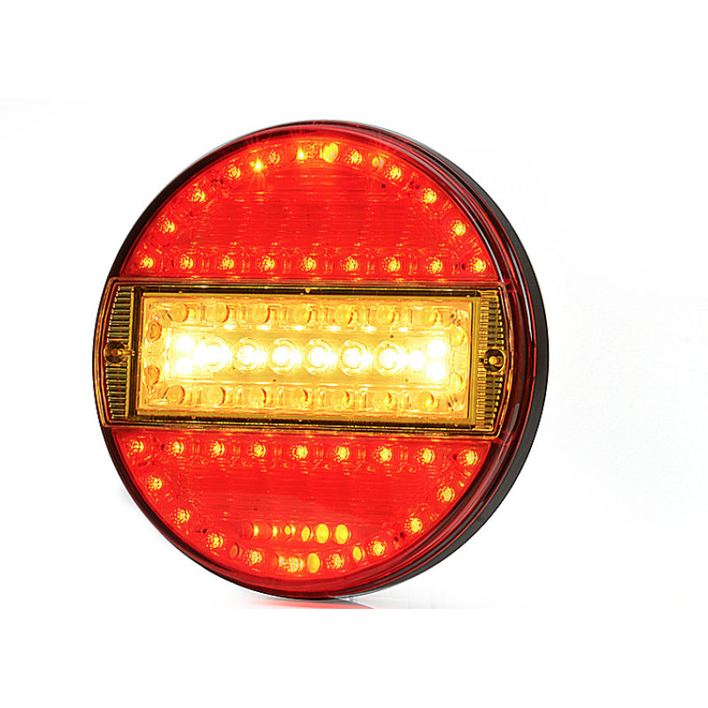 Lampa frana semnal pozitie rotunda LED 12V/24V universala Remorca Camion Varianta standard