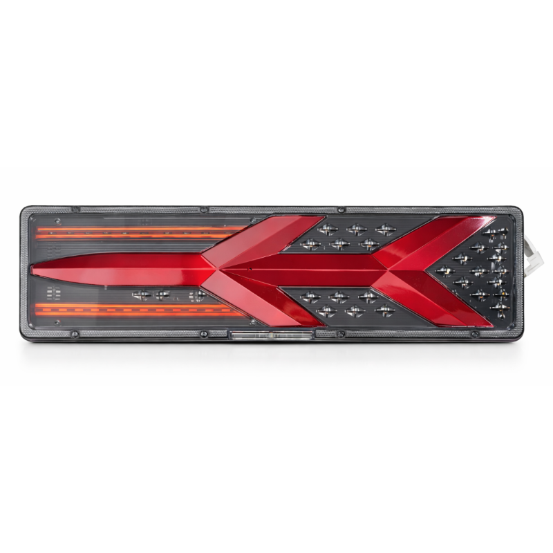 Lampa auto LED Spate universala cu sageti 46cm pentru remorca camion si trailer Functii Semnalizare dinamica Pozitie STOP