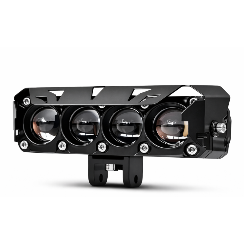 Proiector LED cu Lupa 12V cu 2 Faze 40W 4 LED pentru Auto SUV ATV Off Road