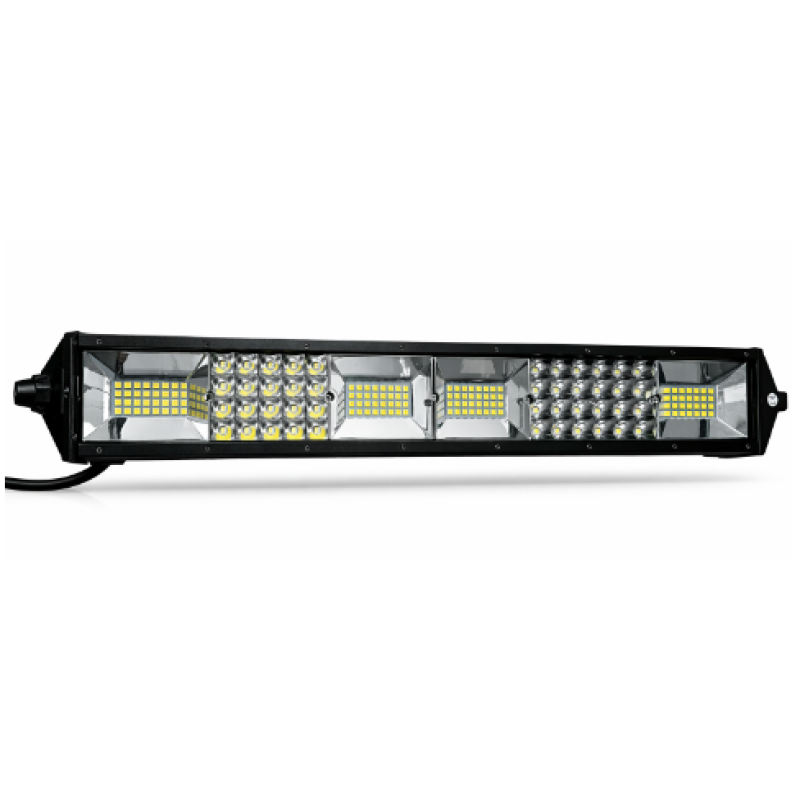 LED Bar cu 4 randuri putere mare 12 24V Spot si Flood Combo 324W 6000K Off Road SUV Utilaje