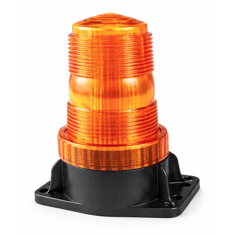 Girofar LED Galben 12V 24V cu 30 LED baza magnetica lampa avertizare Auto/Utilaje