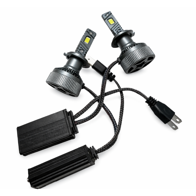 Set 2 Becuri LED Auto V88R H7 putere 380W de 23000LM CANBUS 6000K
