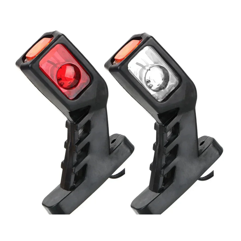 Set 2 Cornite LED de contur 12 24V cu 3 culori (Alb/Rosu/Galben) 9 LED scurte