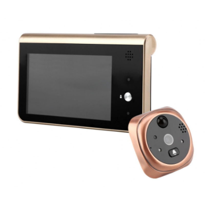 Sonerie video inteligenta ecran 4.3 inch lentile 1.7 mm micro USB