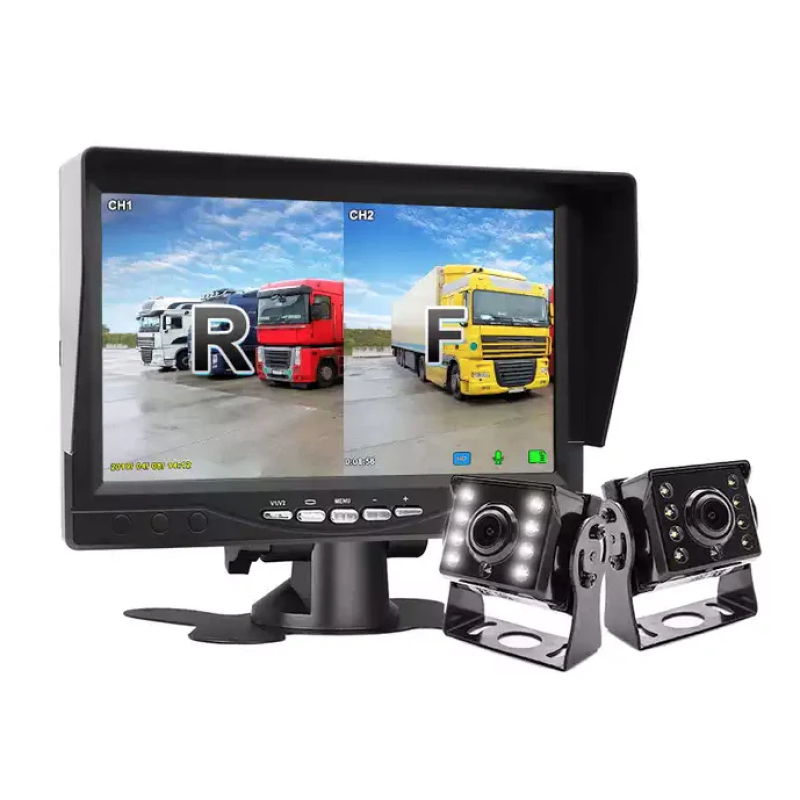 Kit marsarier cu camera AHD si display de 7inch camioane autocare bus uri