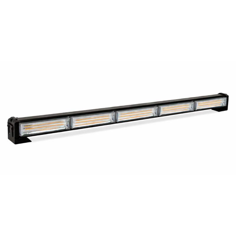 Rampa avertizare luminoasa 5 COB 12/24V de 90W stroboscop intermitent 75CM