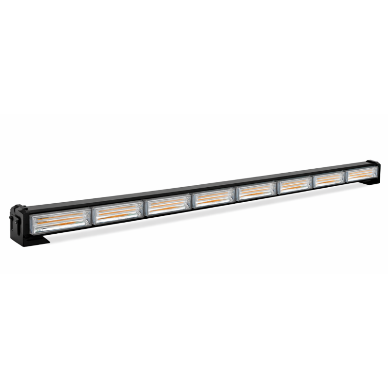 Rampa avertizare luminoasa 8 COB 12/24V de 144W stroboscop intermitent 117CM
