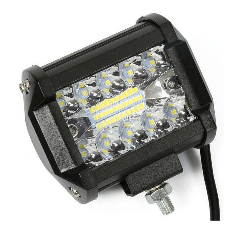 Proiector Led Auto Dreptunghiular putere 60W de 6000lm lumina rece 12V 24V