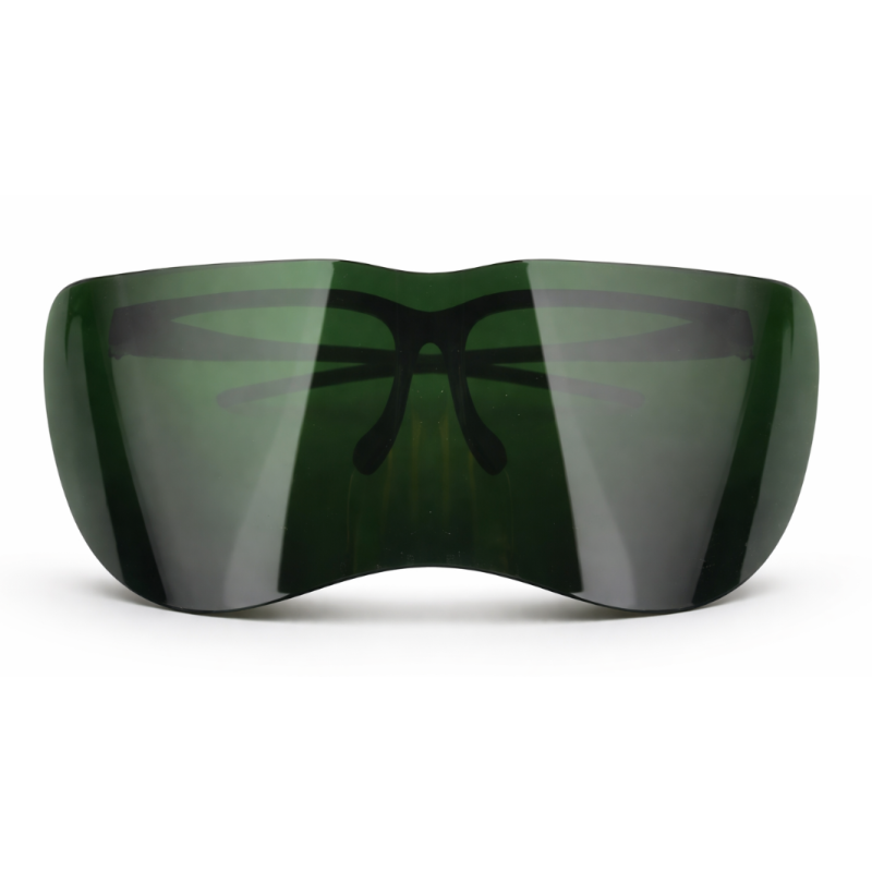 Ochelari de protectie panoramica cu vizor verde protectie UV design ergonomic pentru lucru