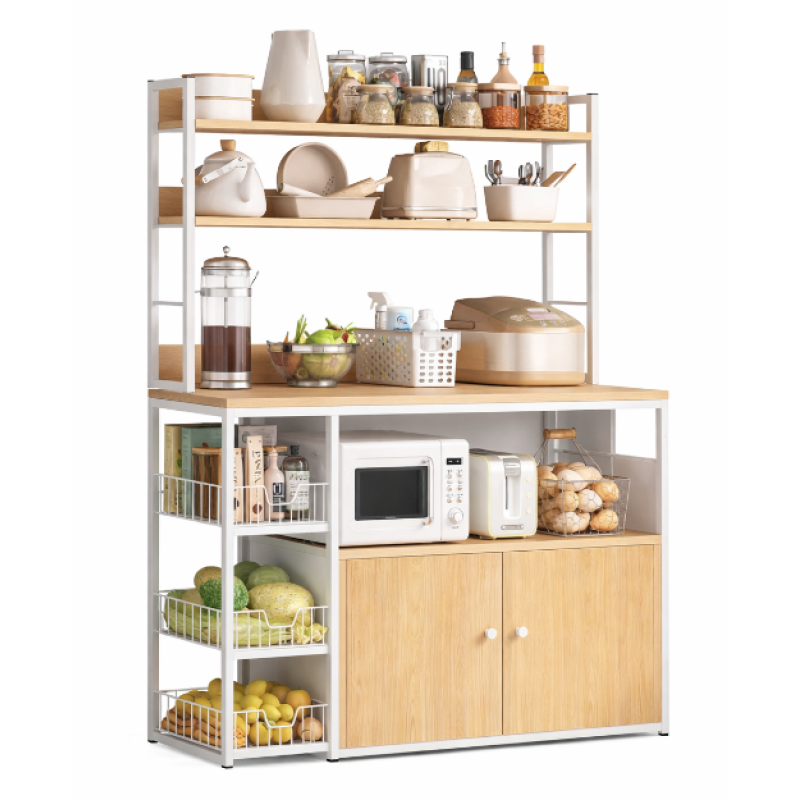 Etajera multifunctionala pentru bucatarie 120x30x146 cm ALBA