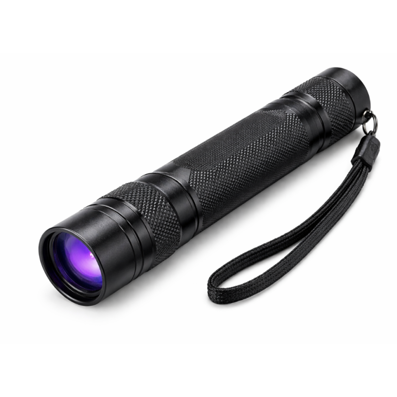 Mini Lanterna UV Reincarcabila cu detector de bancnote false lumina ultravioleta portabila