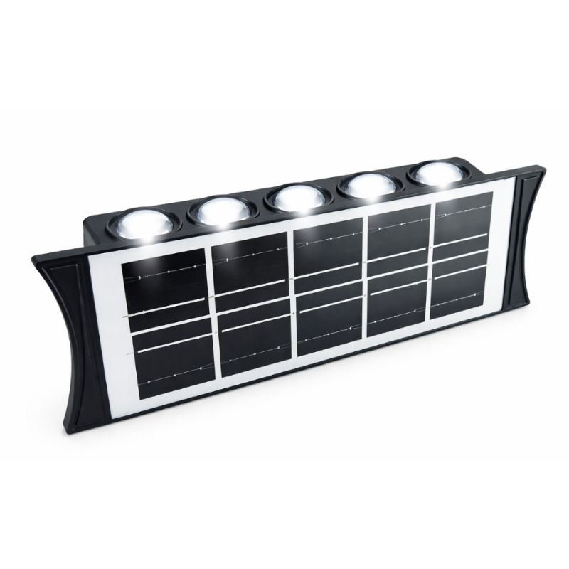 Lampa solara bidirectionala cu lumina SUS si JOS 10 LED