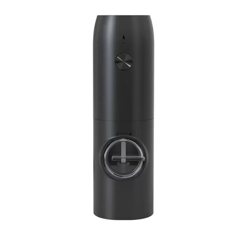 Rasnita electrica reincarcabila pentru sare piper diverse condimente USB indicator LED reglaj granulatie