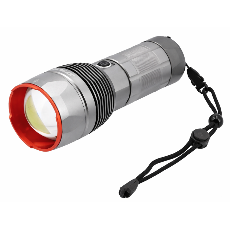 Lanterna de mana CB C33C TG cu incarcare USB ZOOM iluminare 2000m de 14cm