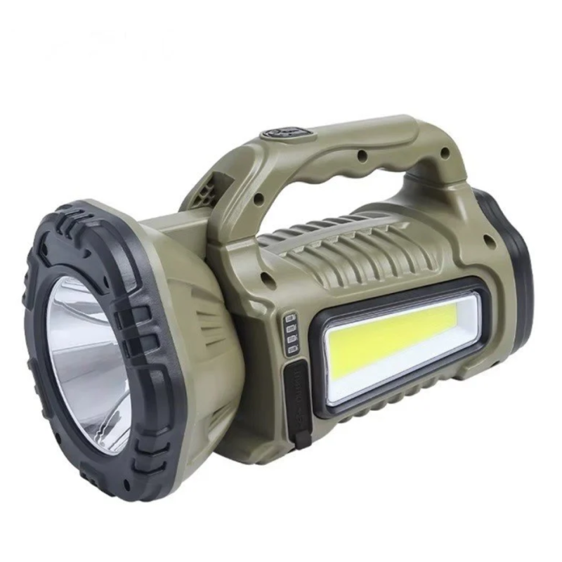 Lanterna de mana CB 5678 cu incarcare solara si COB lateral