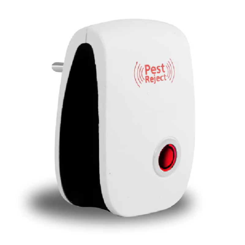 Aparat cu ultrasunete Pest Reject Alb protectie eficienta impotriva daunatorilor