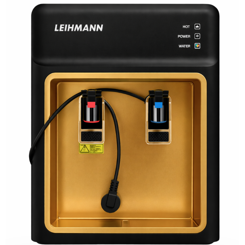 Dozator de apa rece/calda LEIHMANN NEGRU