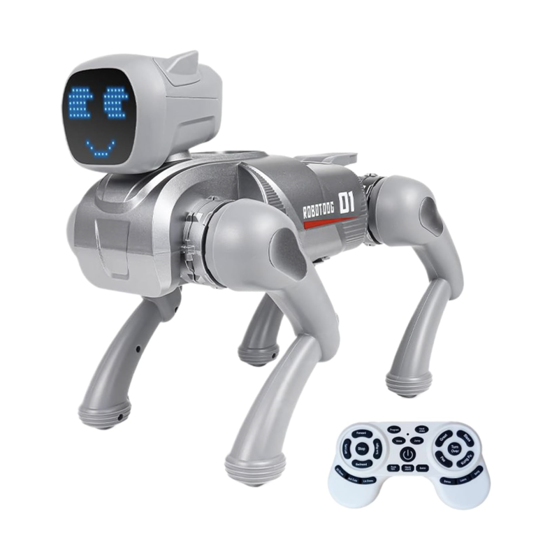Robot Dog inteligent 01 tip Jucarie Interactiva cu control si recunoastere Vocala