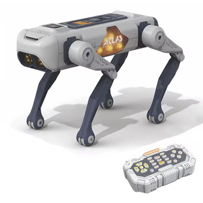 Jucarie tip ROBOT DOG Avansat RC Robot Inteligent cu AI Programare si Control Vocal atlas