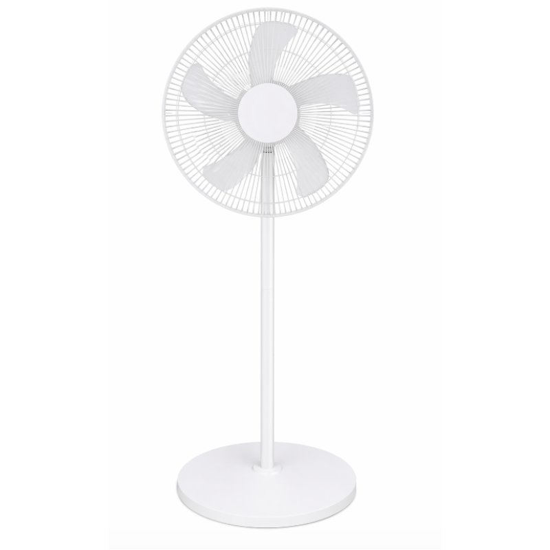 Ventilator cu picior alb oscilant 3 trepte de viteza reglabil pe inaltime silentios FS 4508