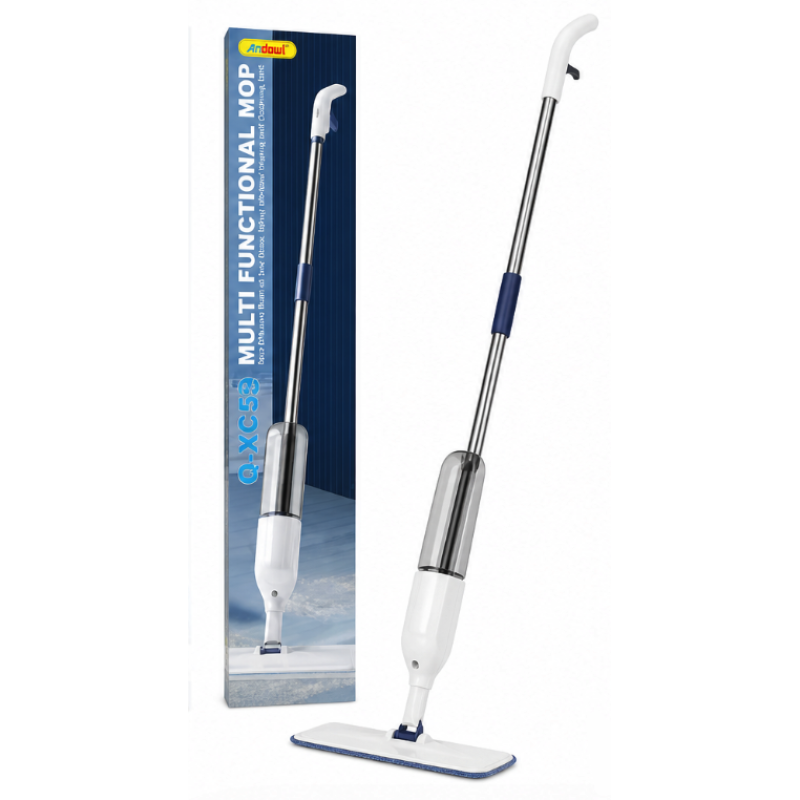 Mop multifunctional Andowl Q XC53 rotativ cu pulverizare mop 360 pentru curatare eficienta
