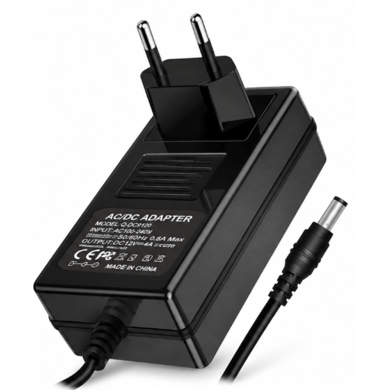 Adaptor Universal de alimentare 12V 4A putere 48W Q DC9120