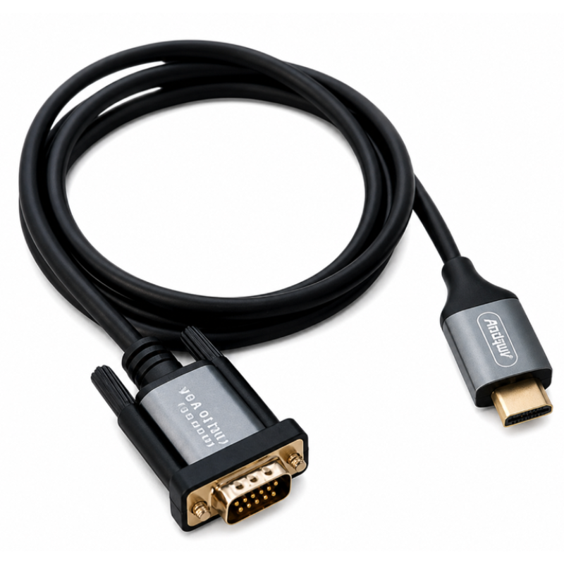 Cablu convertor HDMI VGA lungime 2 metri 4K Q HD517