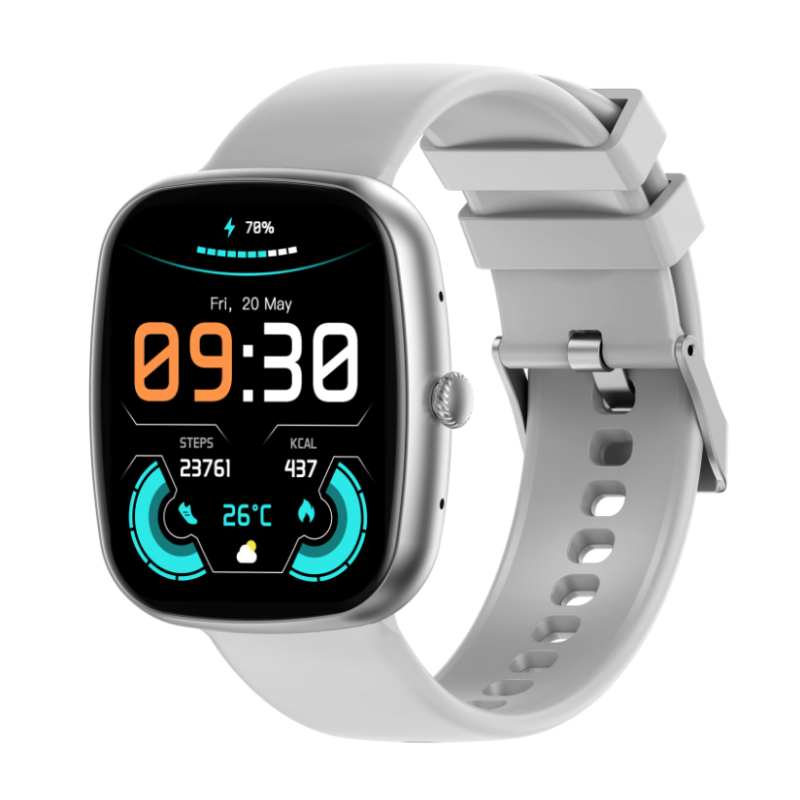 Ceas Smartwatch inteligent S5 GRI cu functii de monitorizare sanatate