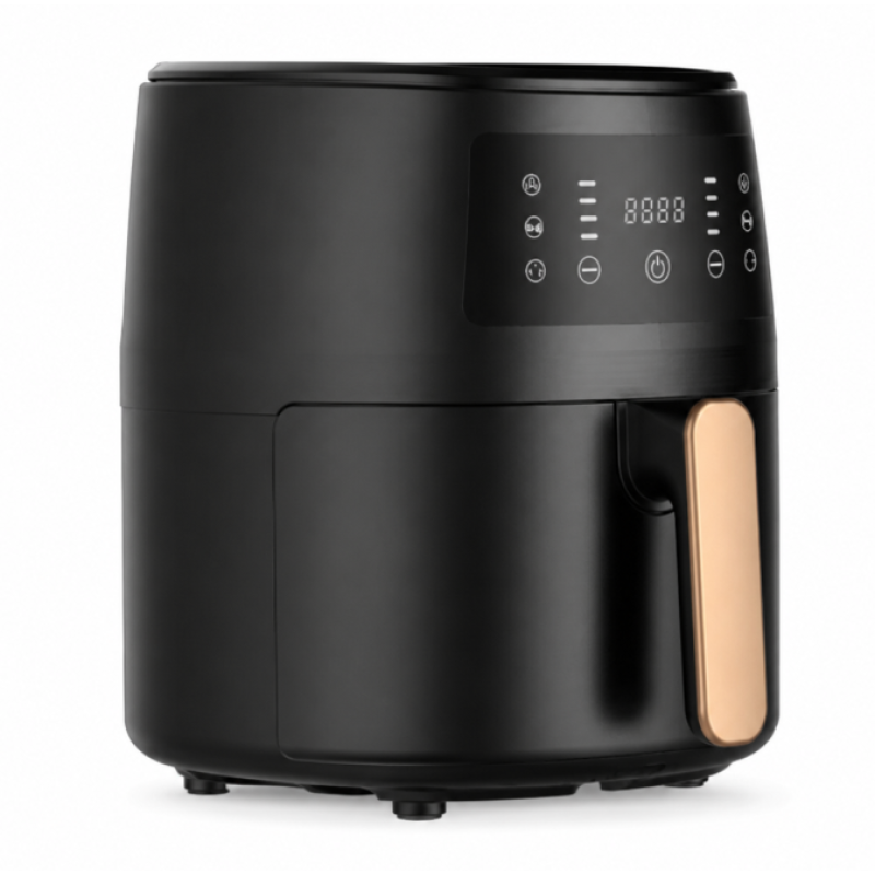 Friteuza digitala cu aer cald 8 litri Air Fryer SN 9018 putere 1800W cu 8 programe temperatura reglabila
