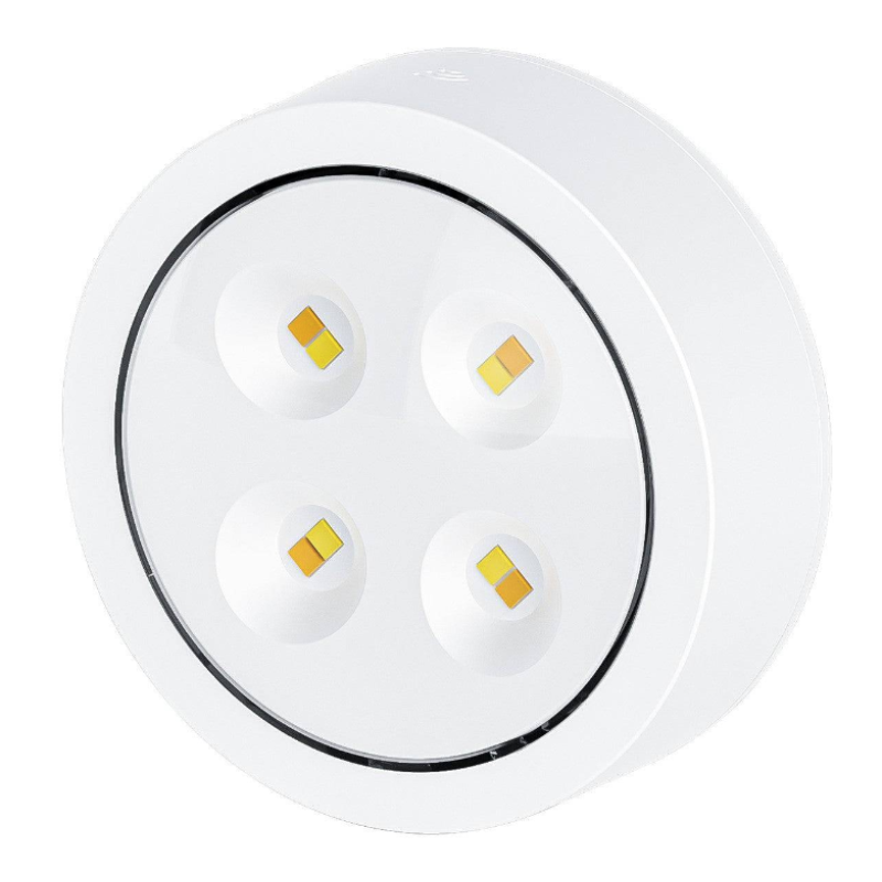 Lampa Led fara fir cu baterii 3 culori de lumina cu telecomanda din plastic Alb