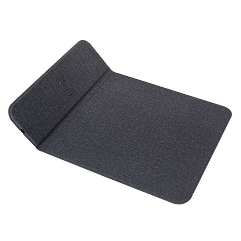 Mousepad pliabil cu incarcare wireless ergonomic 2000mA NEGRU
