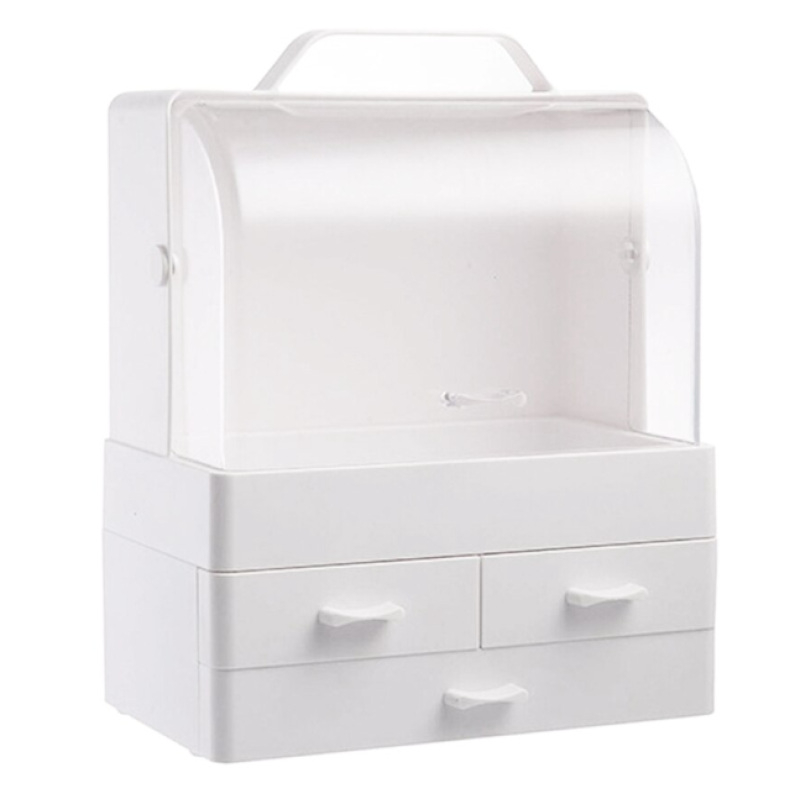 Organizator produse cosmetice portabil rezistent la apa 4 compartimente de depozitare