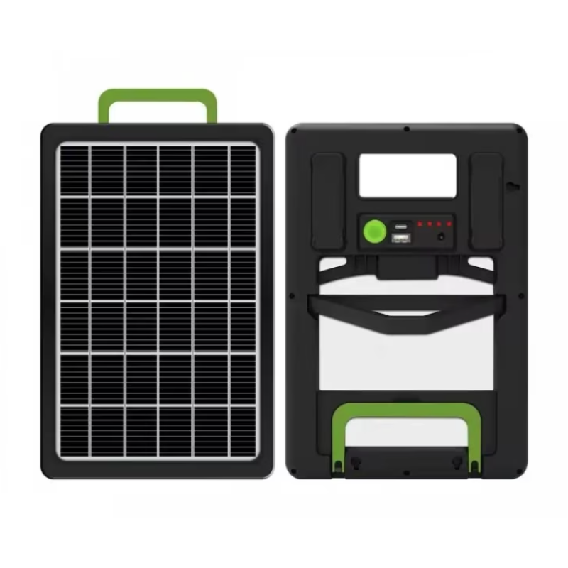 Panou solar 15W cu acumulator 1200mAh GD100S portabil cu mufe pentru incarcare devideuri 29x19cm
