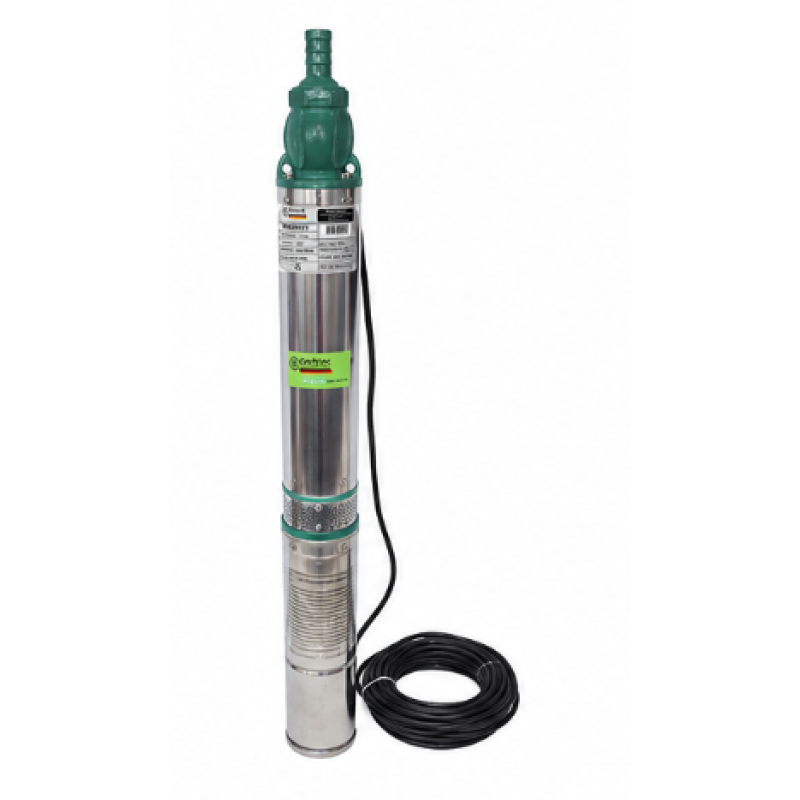 Pompa apa Submersibila MX2442 multietajata de mare adancime Craft tec Aqua Premium QJD120-160-1.5-1.8 de 1800W 100mm 8 turbine 20M cablu 160m