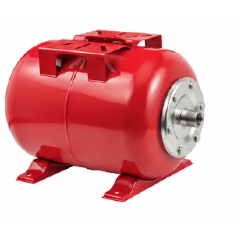 Vas expansiune hidrofor MX890 ORIZONTAL 50 litri ROSU 6 bari membrana inclusa