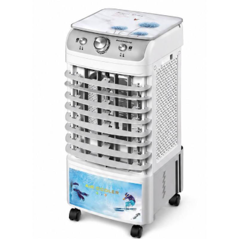 Racitor de Aer portabil YS 29 putere 50W cu 3 viteze Oscilatie automata Alb