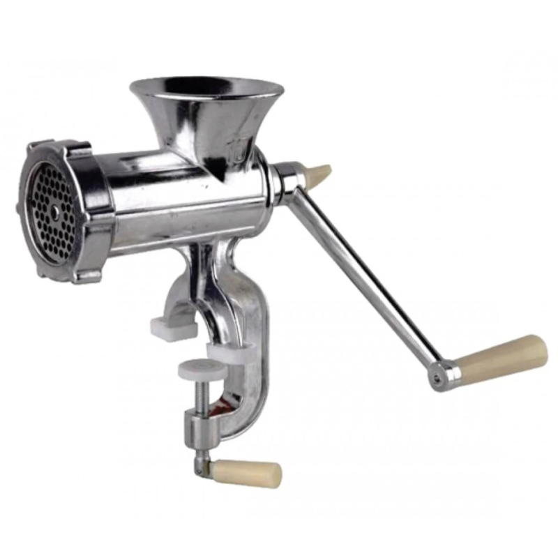 Masina tocat carne manuala nr 10 aluminiu 1165g model 2 Lider MX970