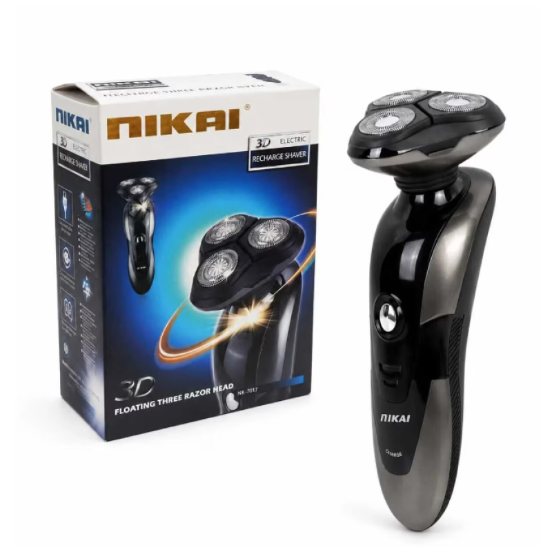 Aparat Nikai NK7017-3 de ras electric 3D