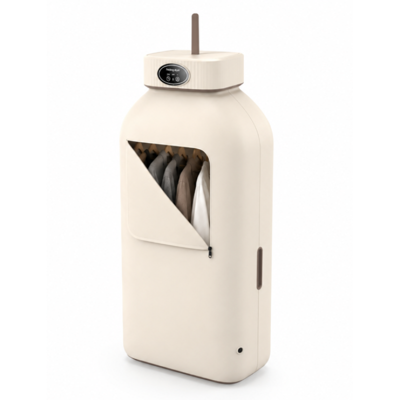 Uscator de rufe electric incorporabil 10Kg control touch screen pliabil protectie supraincalzire 2 BUTOANE