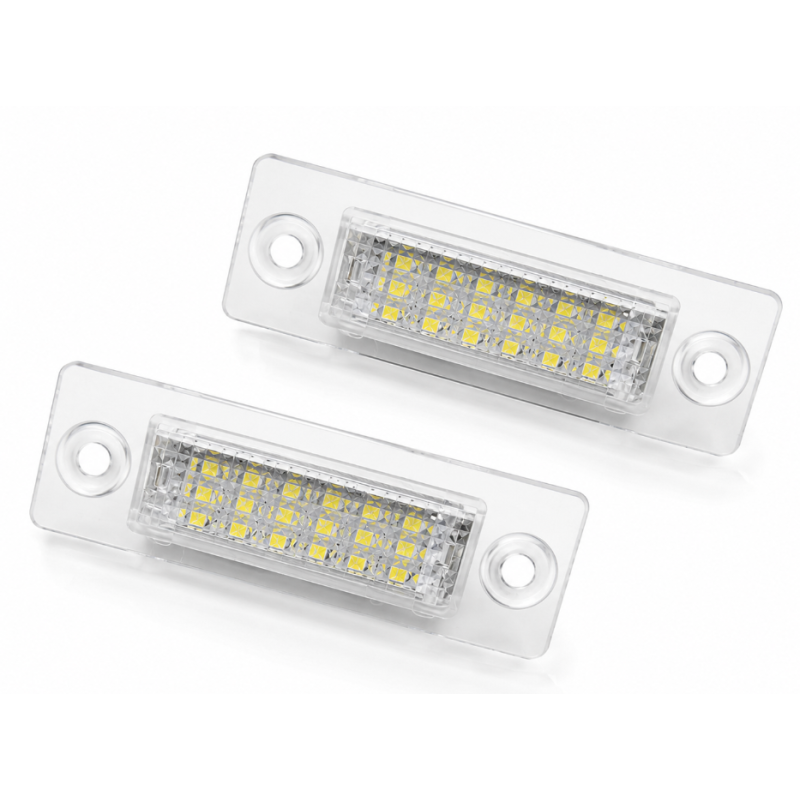 Set 2X Lampi numar LED pentru VW Touran Caddy Golf Plus Passat Transporter Skoda Superb