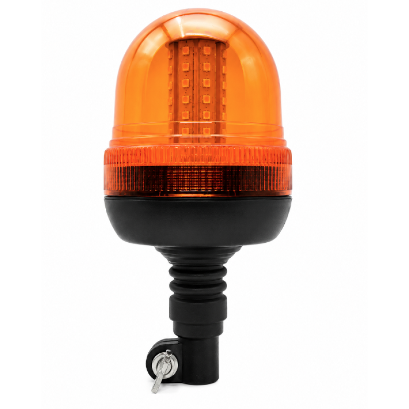 Girofar LED Galben 40 LED-uri Fixare cu Fir (12V-24V)