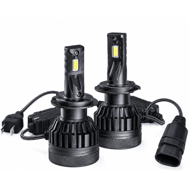 Becuri cu Led H7, Canbus, A7PRO, 350W, 6000K, 35000 lm