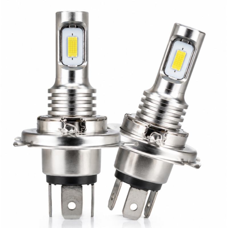 Set 2 Becuri auto LED H4 160W/set 12V 6000K 12000lm LED 3570
